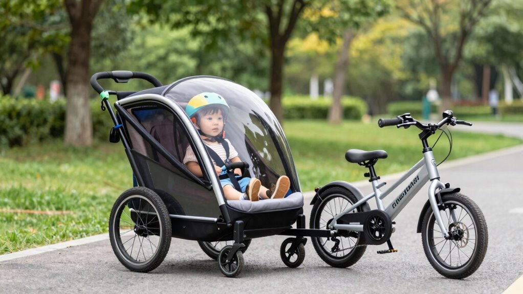 top child e bike trailers