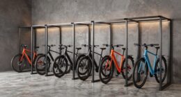 top e bike vertical racks