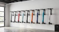 top e bike vertical racks