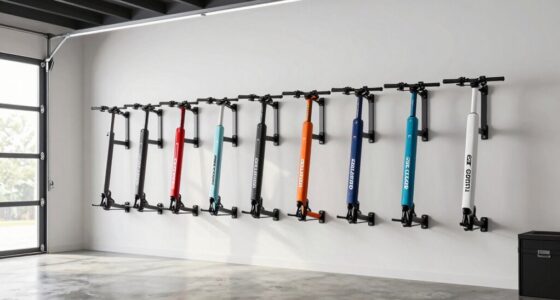 top e bike vertical racks