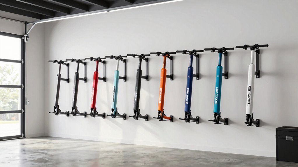 top e bike vertical racks