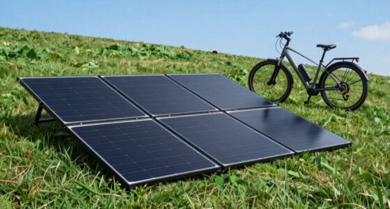 top foldable e bike solar chargers