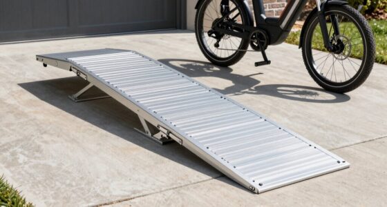 top folding e bike loading ramps