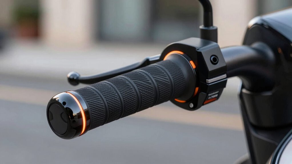 top heated scooter handlebar grips