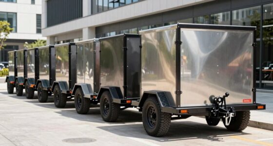 top heavy duty cargo trailers