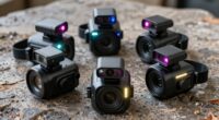 top helmet light camera sets