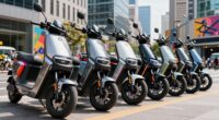 top hydraulic brake electric scooters