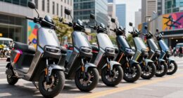 top hydraulic brake electric scooters
