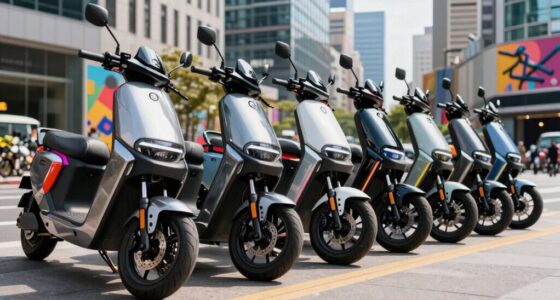 top hydraulic brake electric scooters