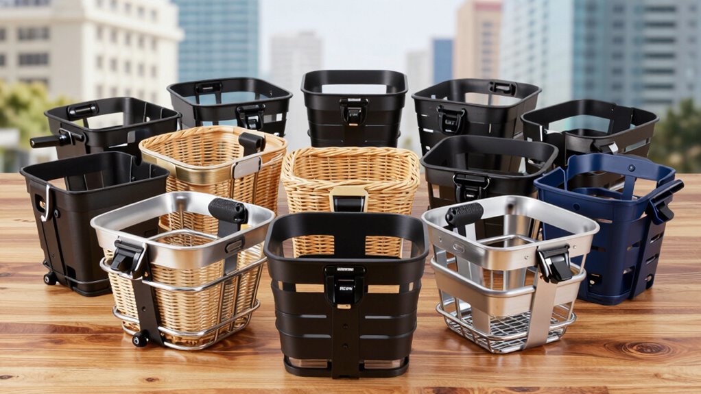 top quick release e bike baskets