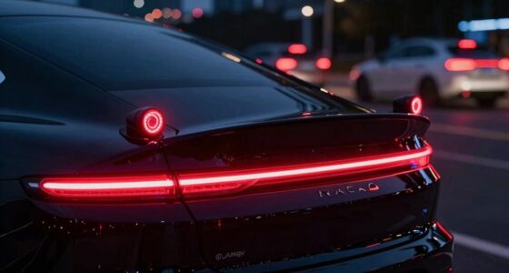 top radar enabled rear lights