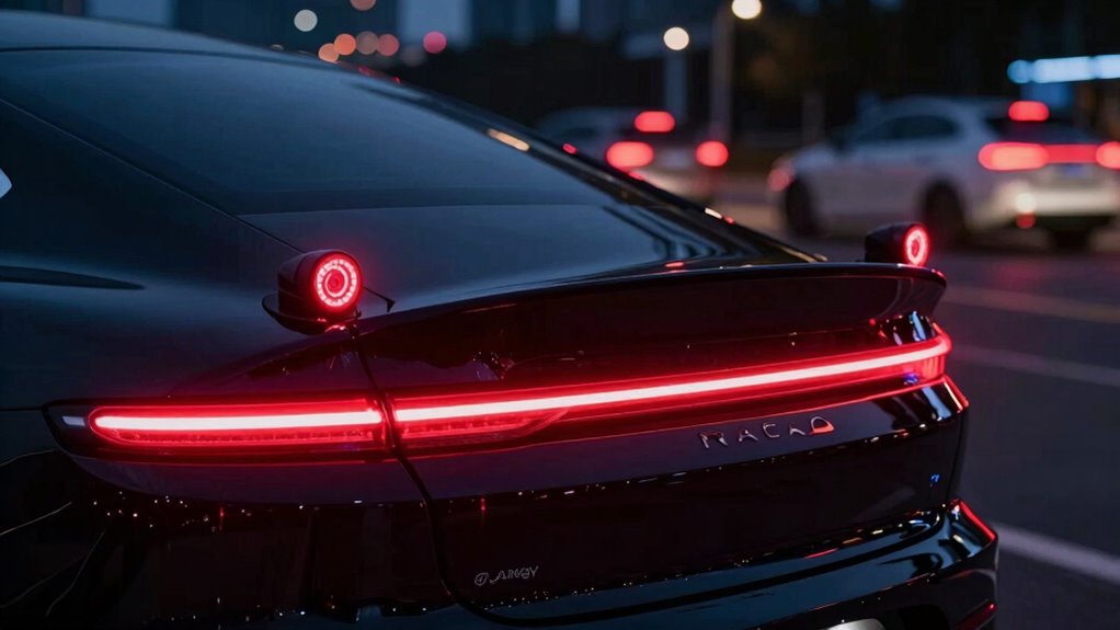 top radar enabled rear lights