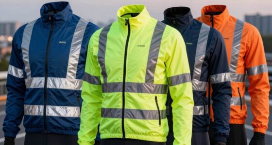 top reflective cycling jackets
