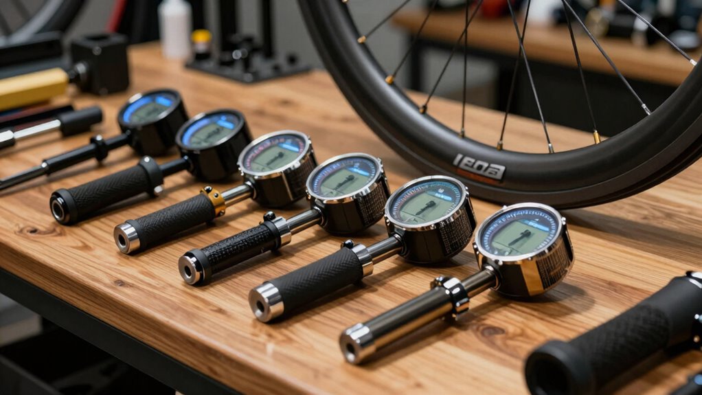 top spoke tension meters