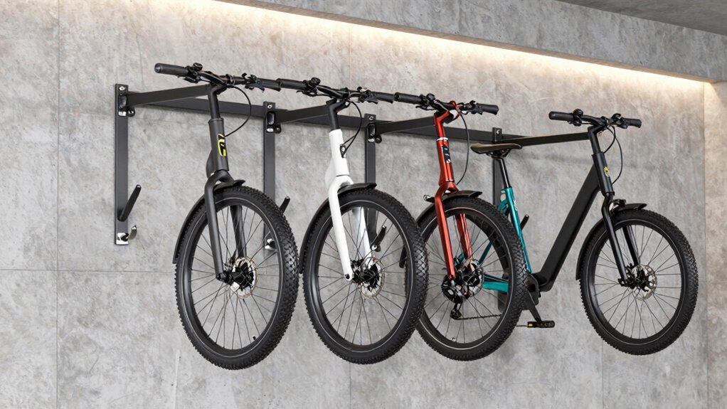 top wall mount bike racks