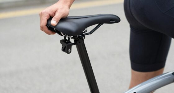 adjust saddle height properly
