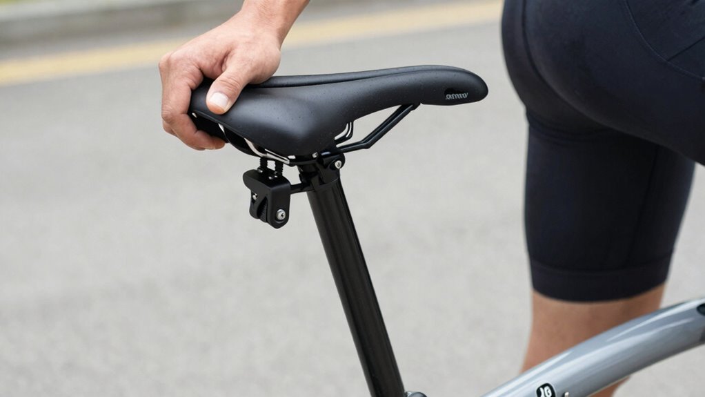 adjust saddle height properly