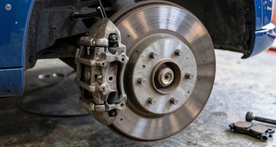 brake contact after removal