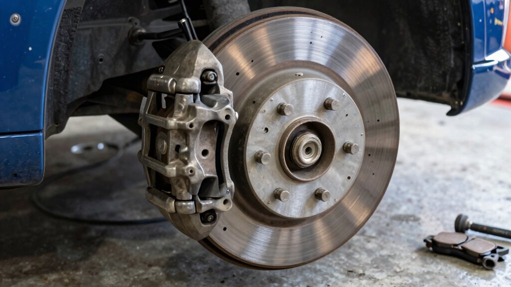 brake contact after removal