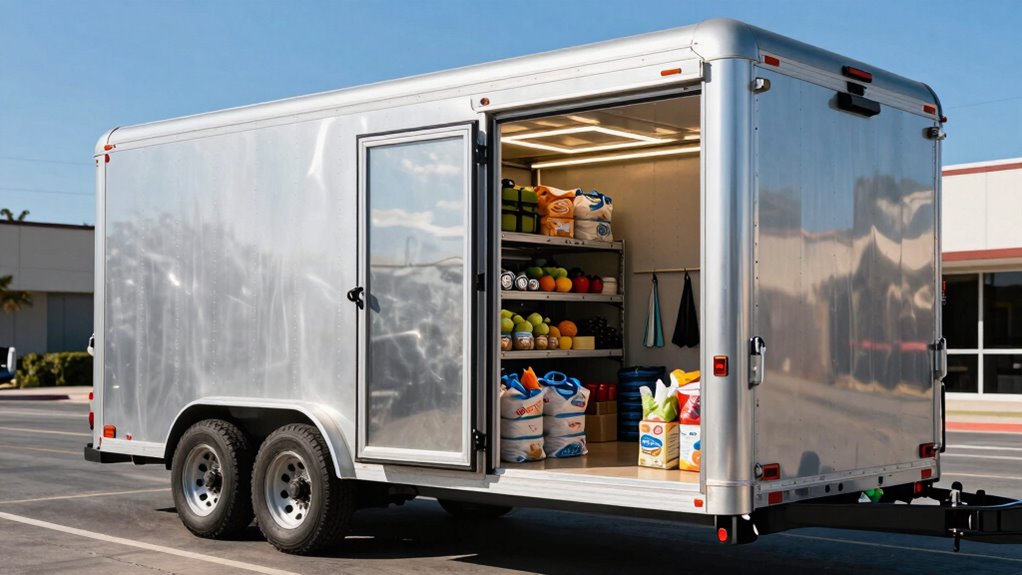 cargo trailer for supplies