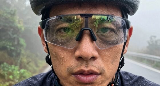 clear glasses for damp rides