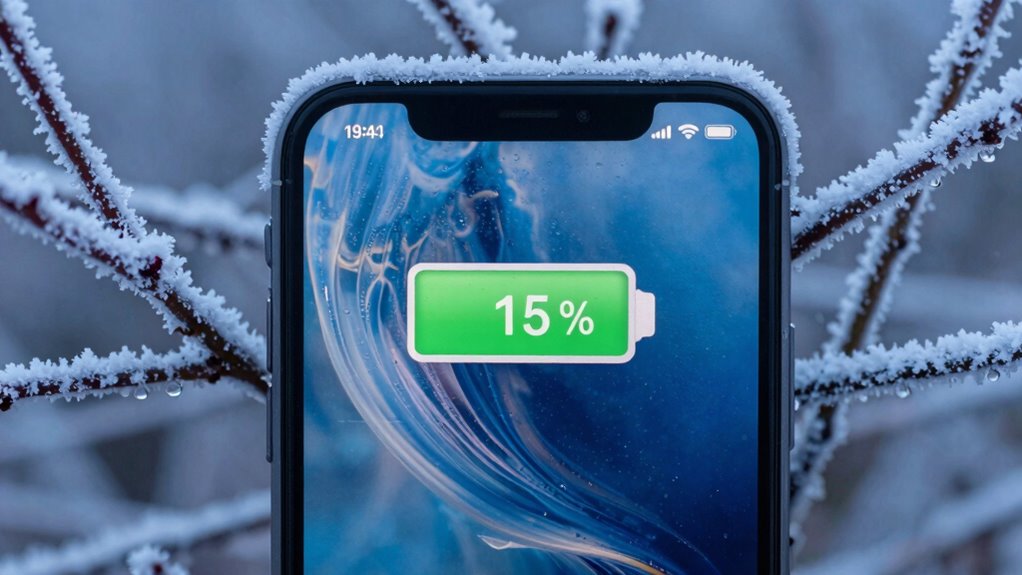 cold weather drains batteries