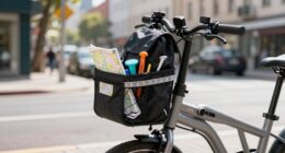 compact front bike storage