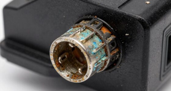 corroded connectors cause issues