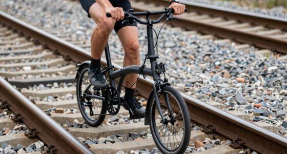 crossing train tracks smoothly
