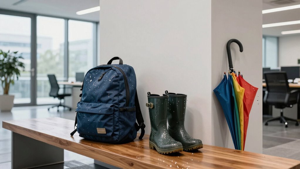 dry and store gear