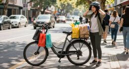 e bike grocery trip tips