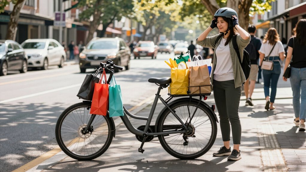 e bike grocery trip tips