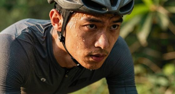 e bike riders excessive sweating