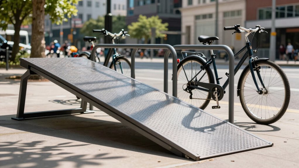 easier loading bike rack