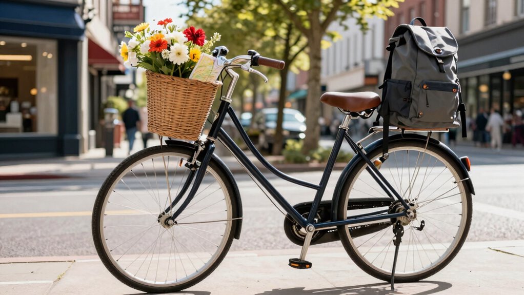 efficient front basket setup