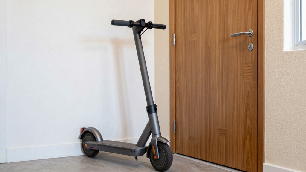 efficient narrow hallway storage