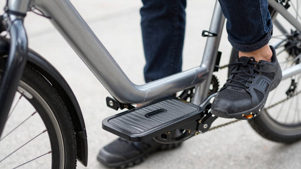 enhanced comfort with running boards