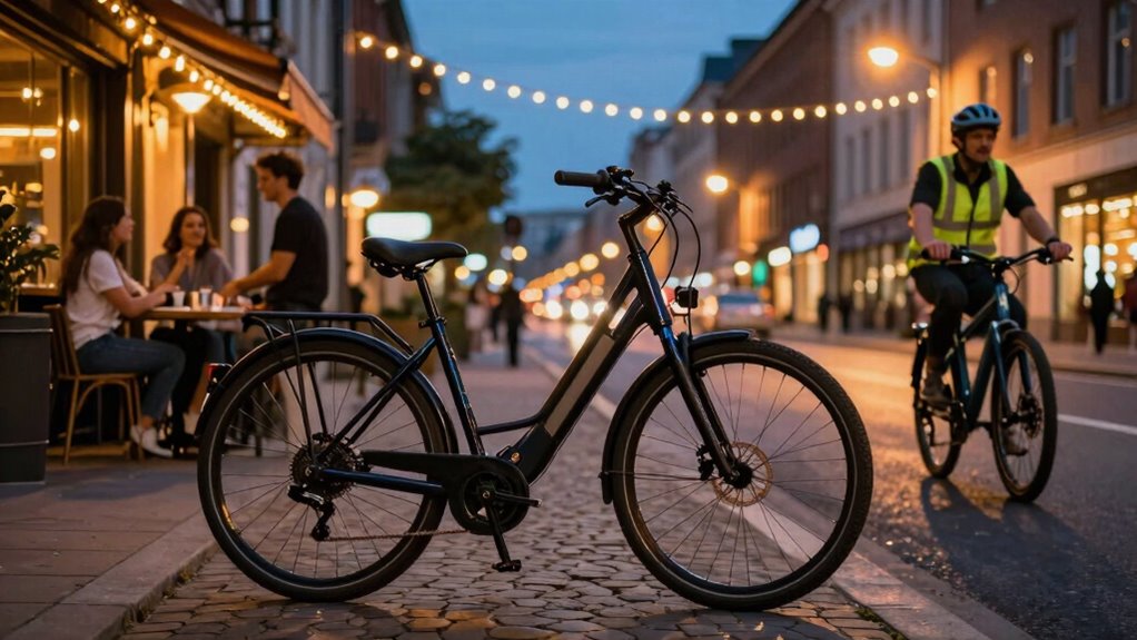 evening e bike social rides