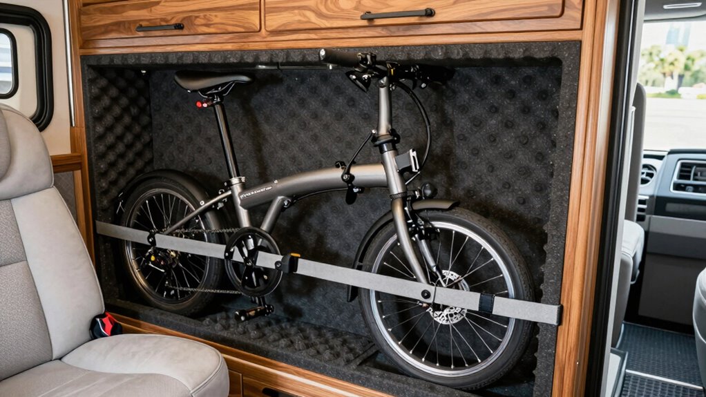 folding bike rv transport