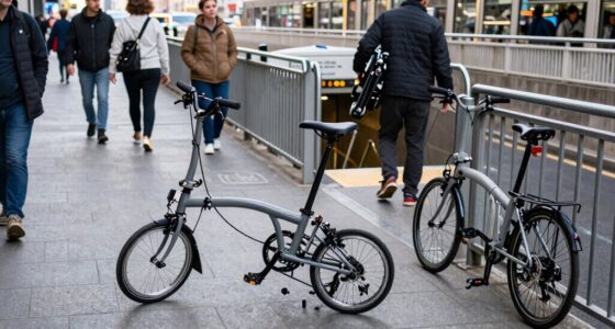 folding bikes enhance commutes
