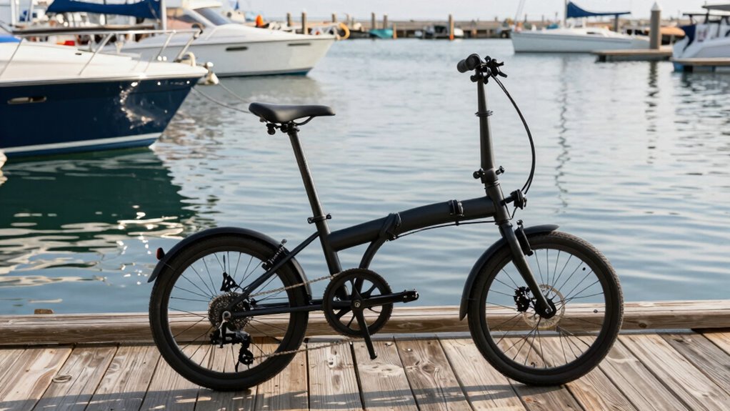folding durable marine e bike