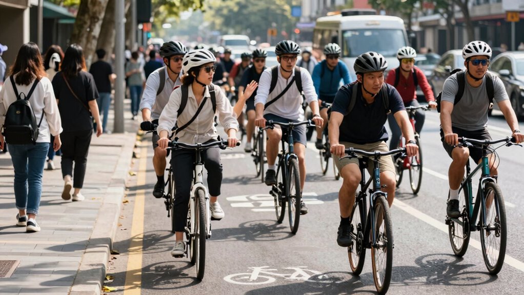 give cyclists ample space