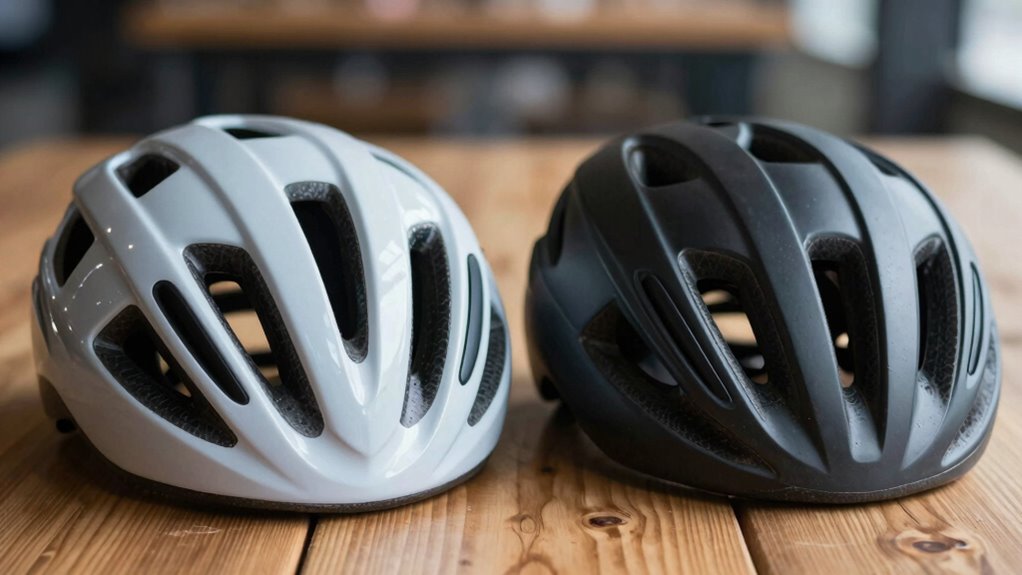 helmet shape enhances safety