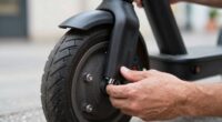 inspect scooter wheel components