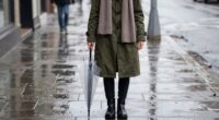 layered waterproof outerwear