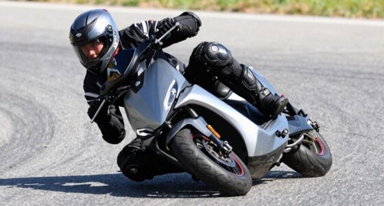 maintain balance during braking