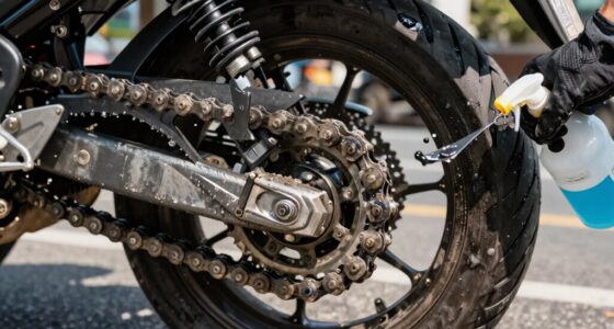 maintain chain for mileage