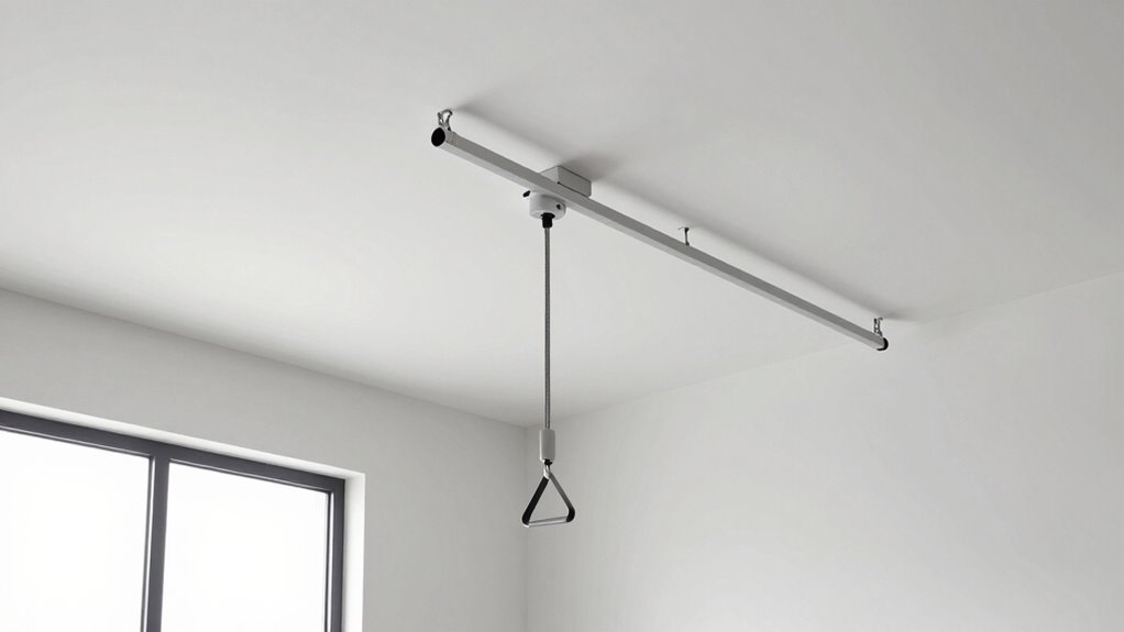 maximize space with ceiling hoists