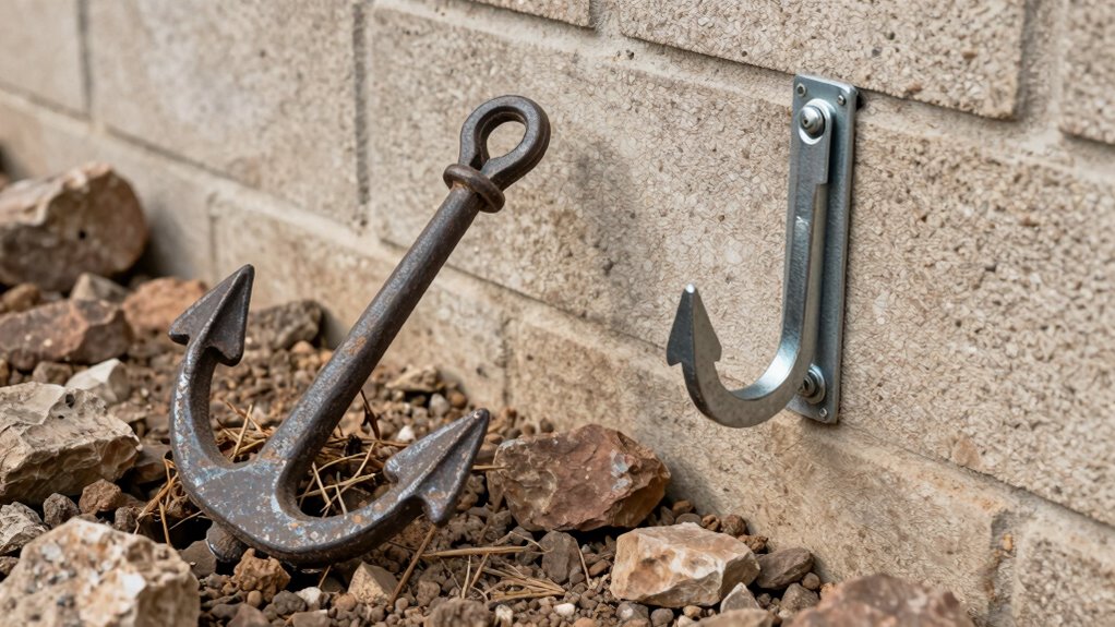 outdoor anchoring for stability