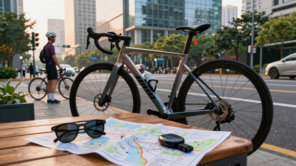 practice commute before starting